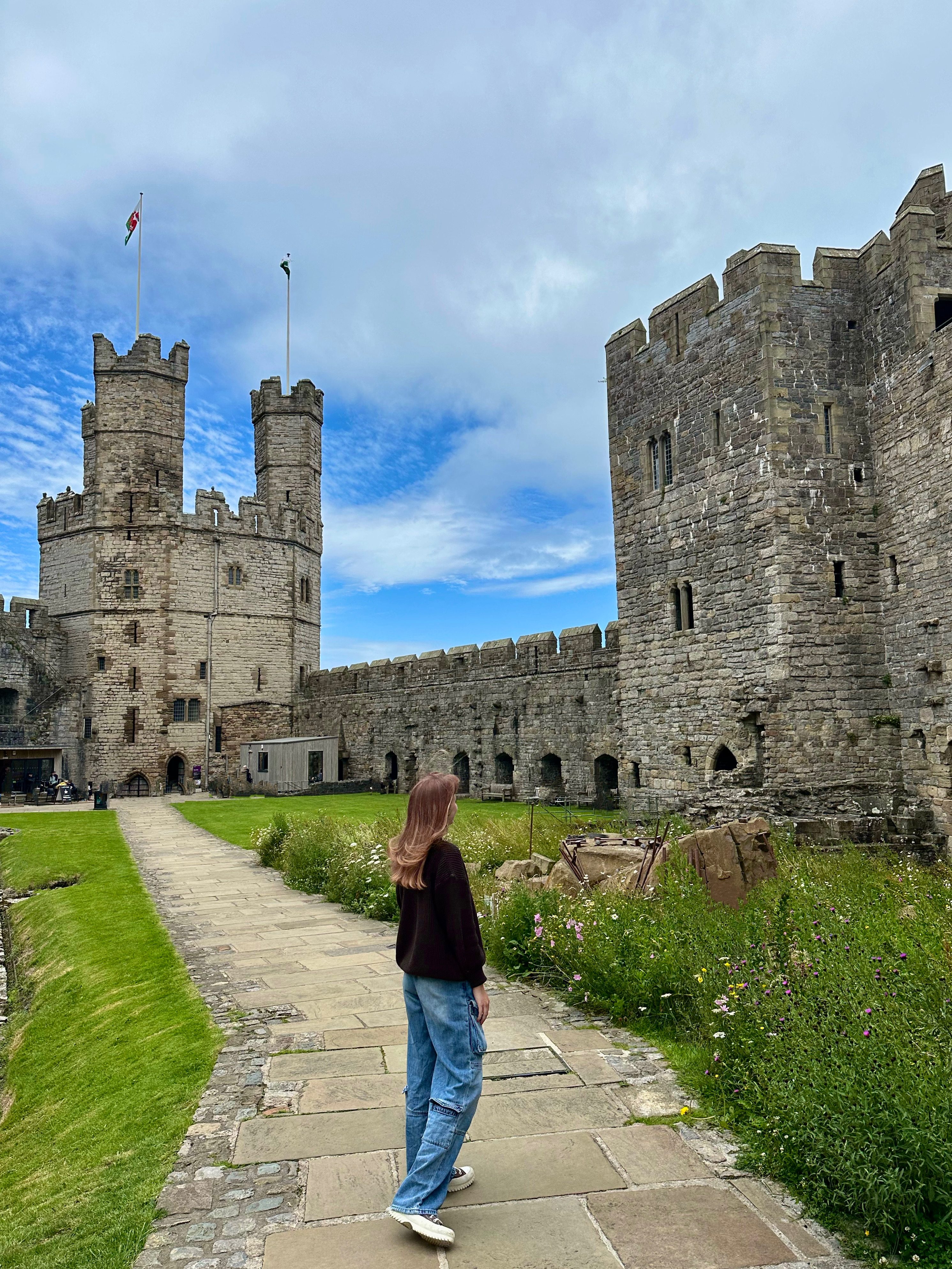 Olivia Theiring traveling abroad